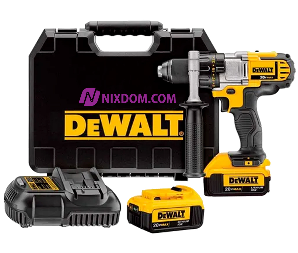 Dewalt DCD985L2 Compact Lithium Ion Premium 3-Speed Hammerdrill Kit