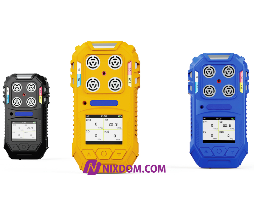 Portable 4-in-1 Gas Detector