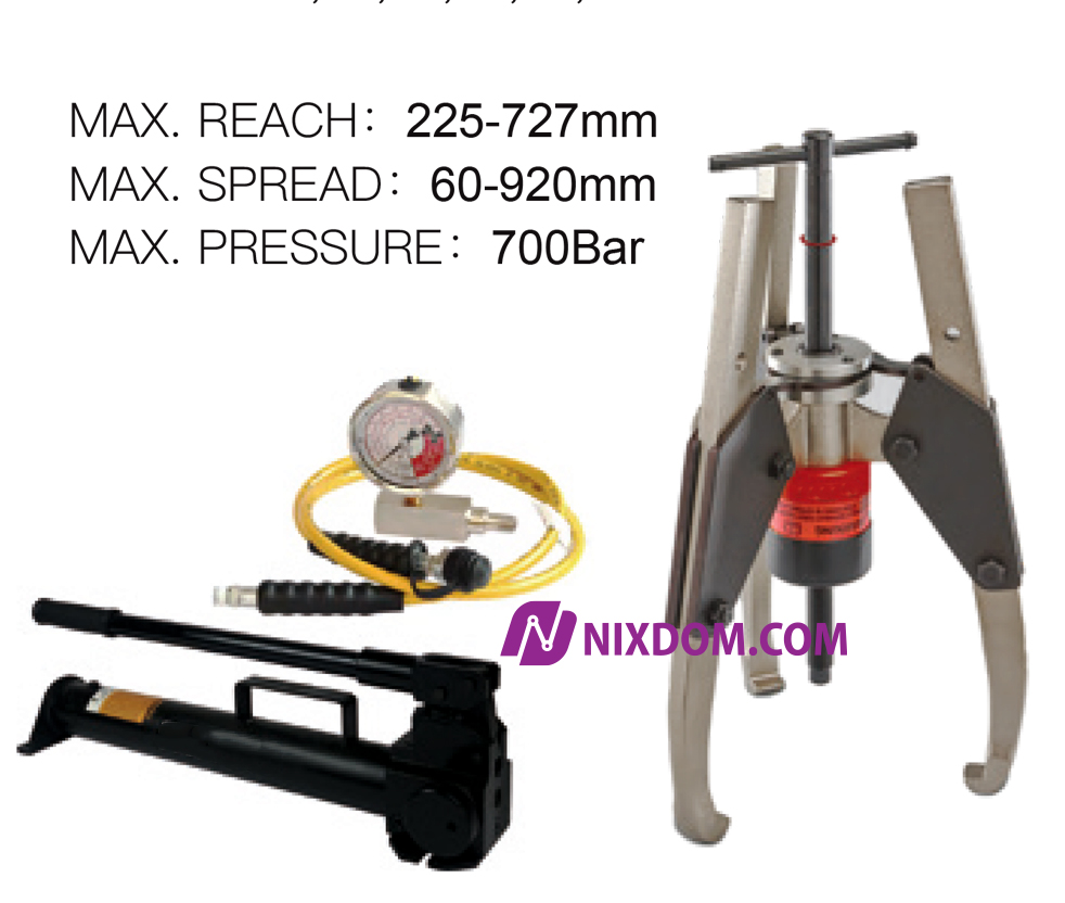 Self-Center Hydraulic Puller NIX-BMPL/BHPL Series