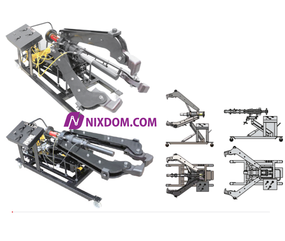 Heavy Duty Hydraulic Puller NIX-BHP Series