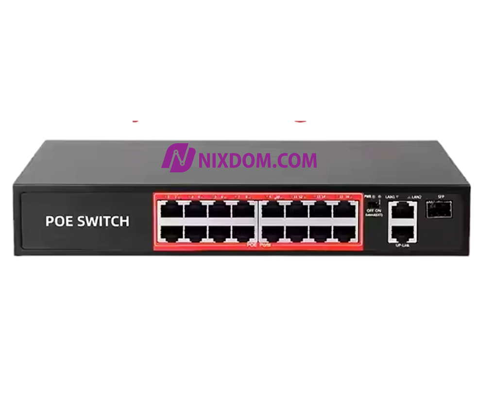 Gigabit Switch POE 16+2