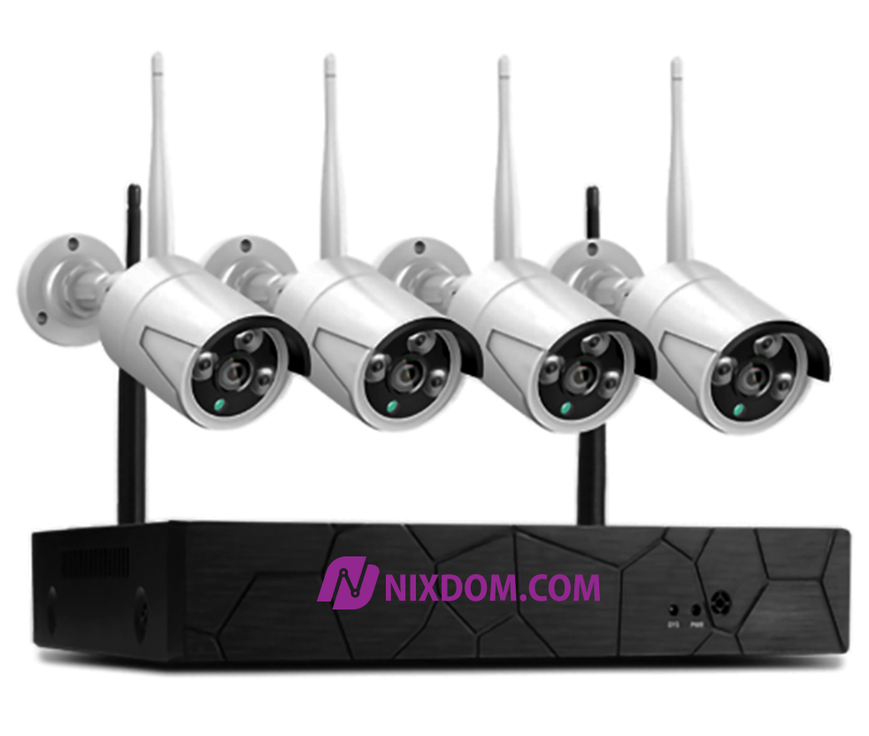 Wireless (WiFi) Surveillance CCTV 2MP 4CH