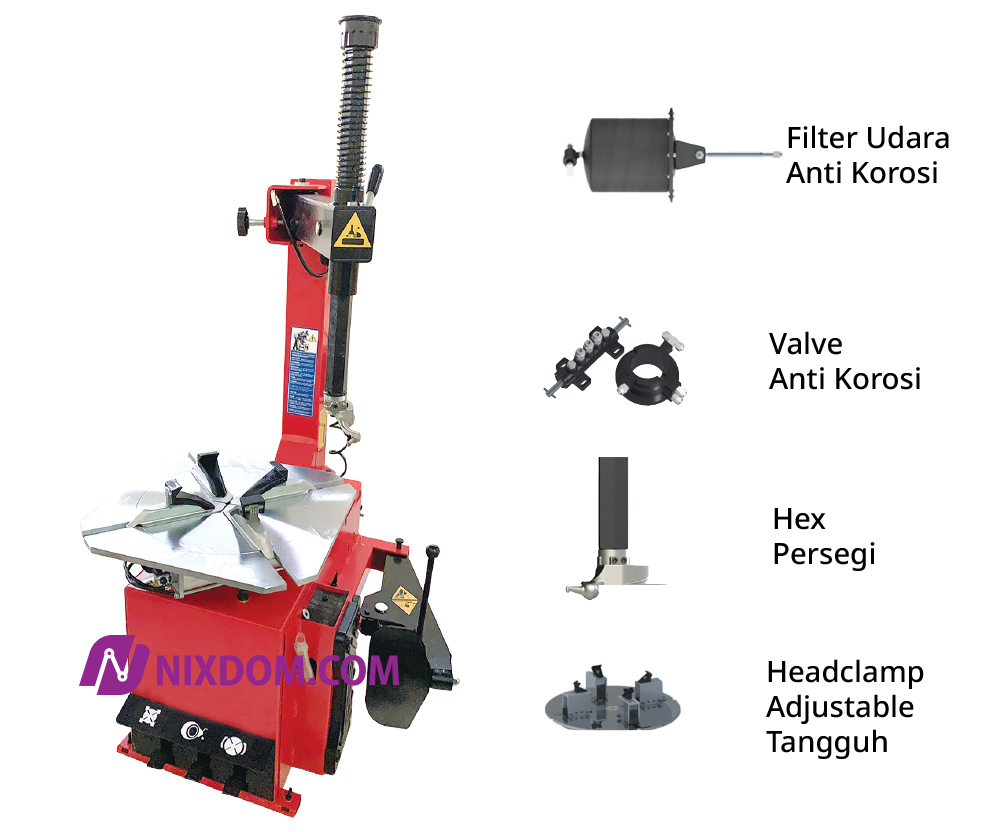 Tyre Changer 42” Max Wheel Diameter