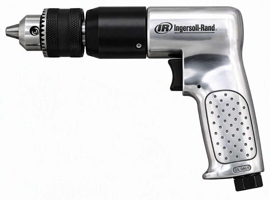 Ingersoll Rand 1/2″ Air Drill, Pistol Grip