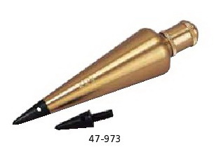 STANLEY Solid Brass Plumb Bob 47-973
