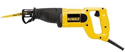 Dewalt DW303K Heavy Duty Reciprocating Saw Kit